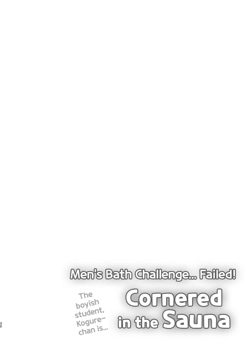Hentai Manga Comic-Men's Bath Challenge... Failed! Cornered in the Sauna...-Read-29